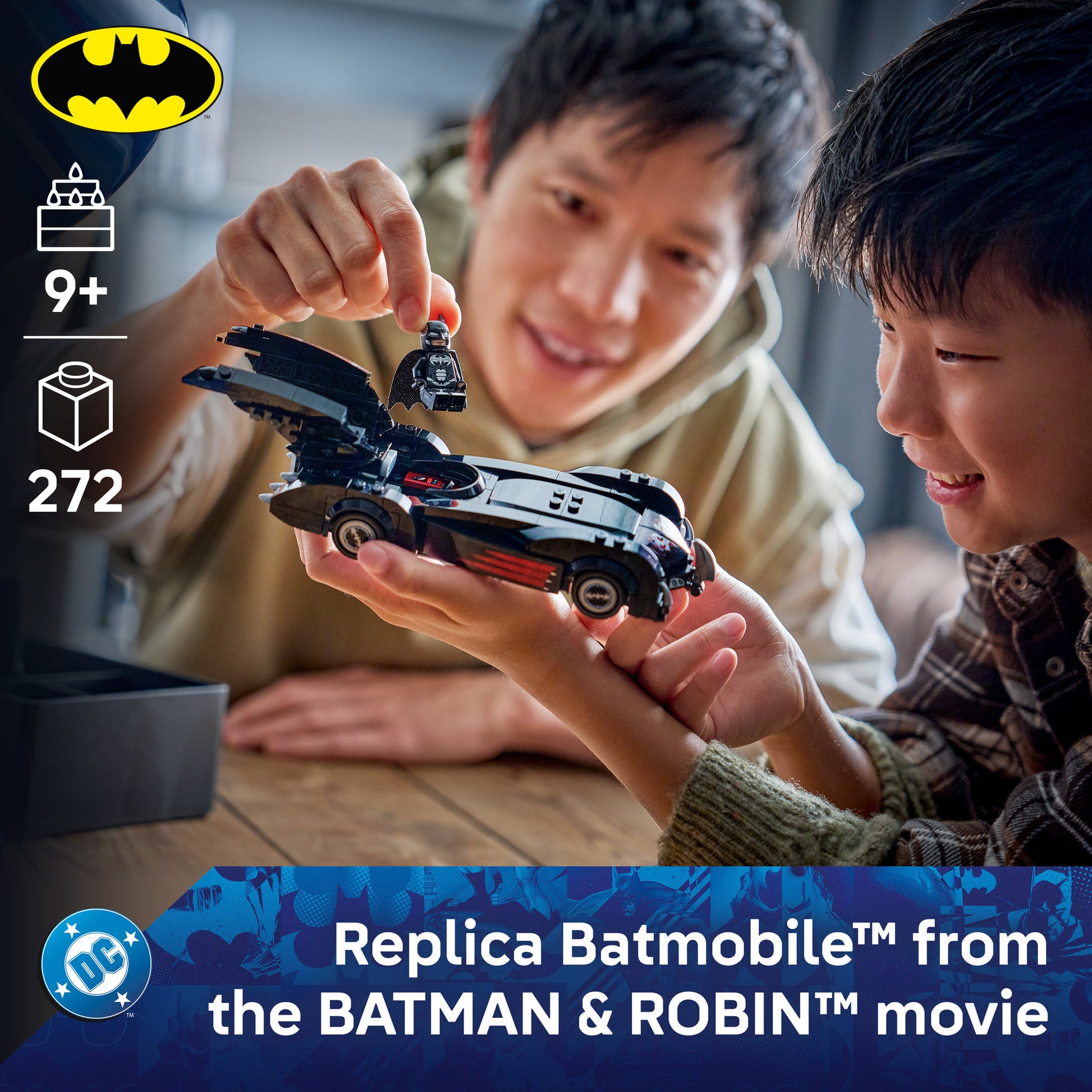 LEGO 76333 Super Heroes Batman & Robin - Toyworld NZ