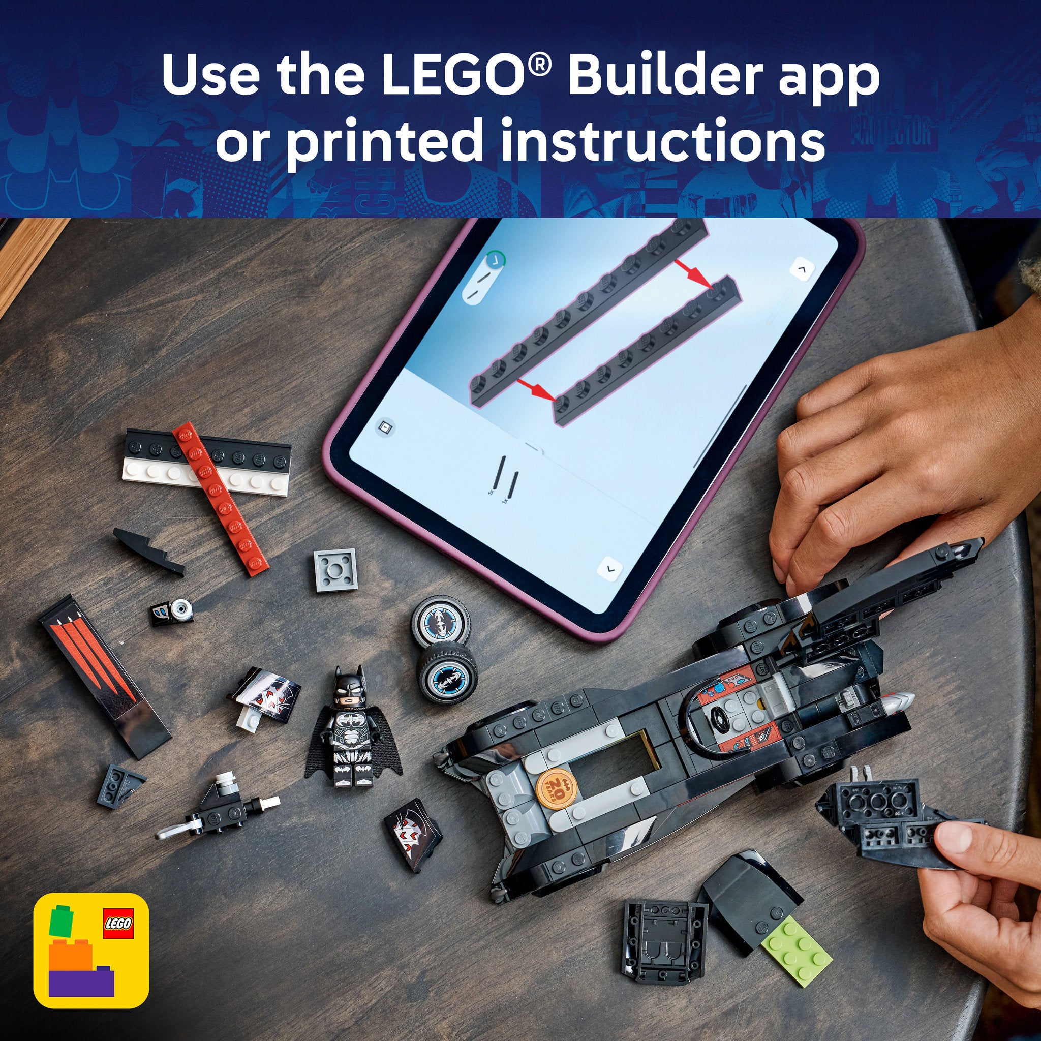 LEGO 76333 Super Heroes Batman & Robin - Toyworld NZ