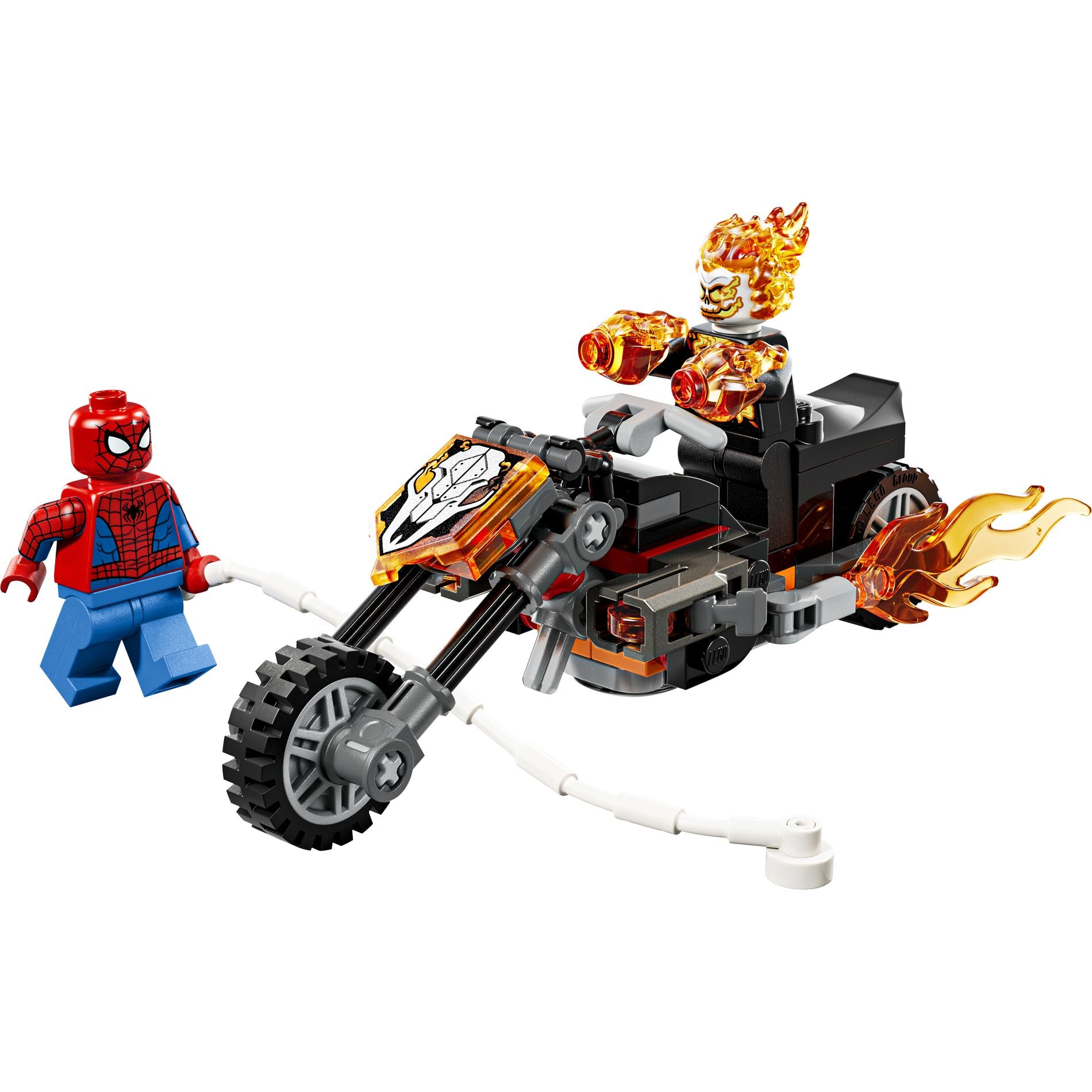 LEGO 76335 Super Heroes Marvel Spider-Man vs. Ghost Rider Motorcycle