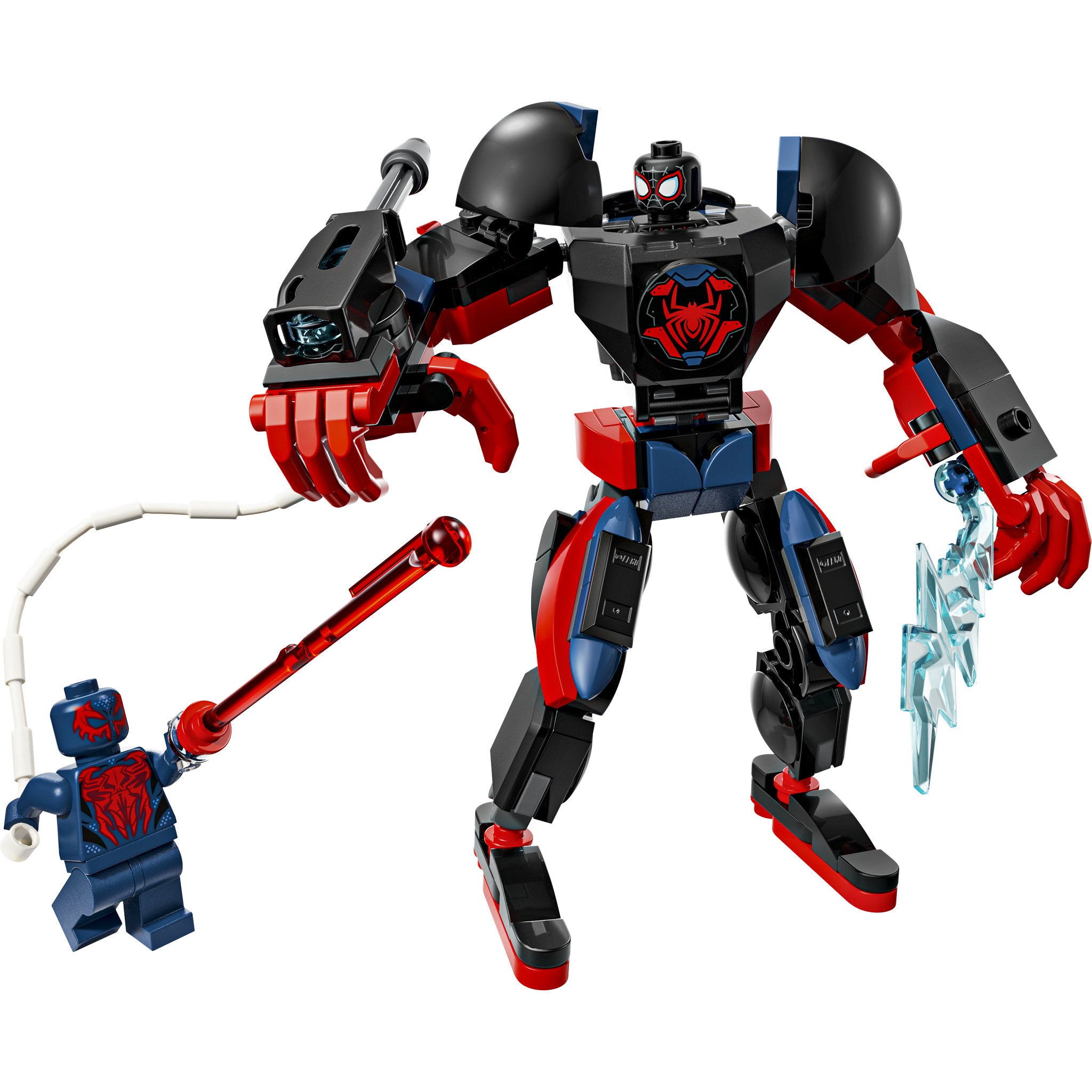 LEGO 76337 Marvel Super Heroes Miles Morales Mech vs. Spider-Man 2099