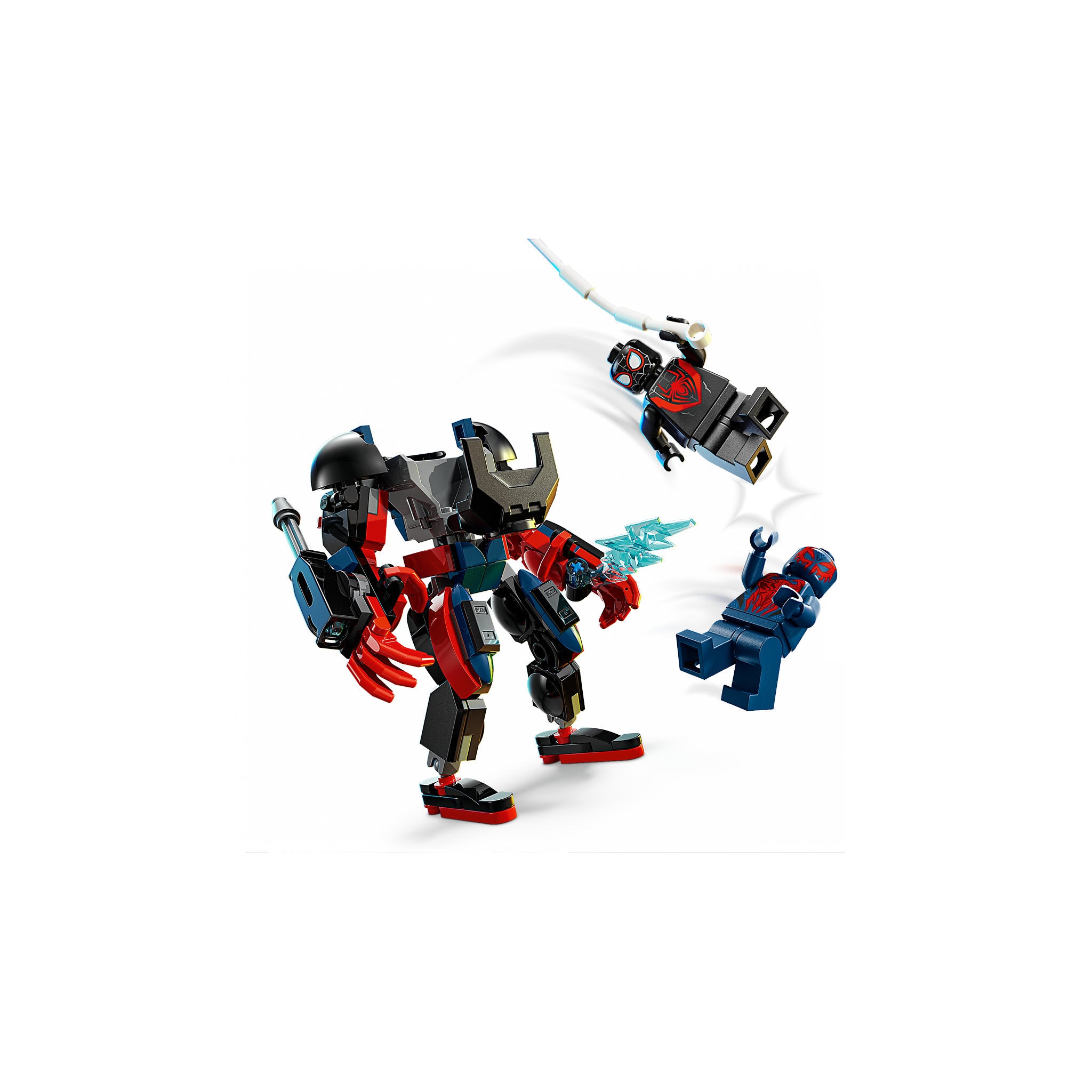 LEGO 76337 Marvel Super Heroes Miles Morales Mech vs. Spider-Man 2099