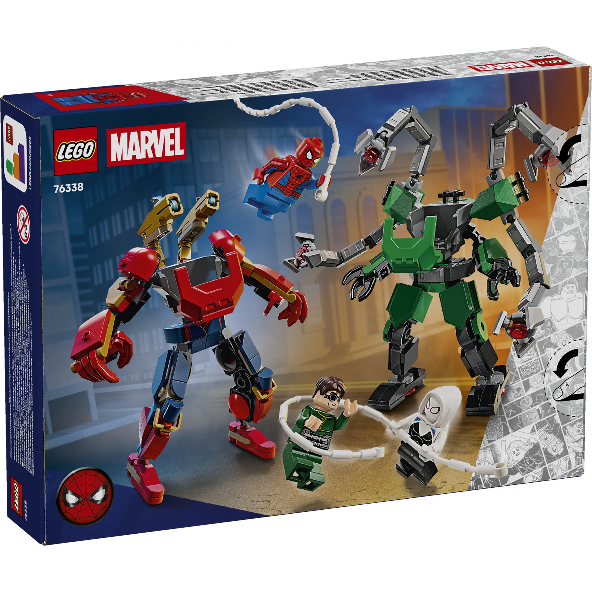 LEGO 76338 Marvel Super Heroes Mech Battle: Spider-Man vs. Doc Ock