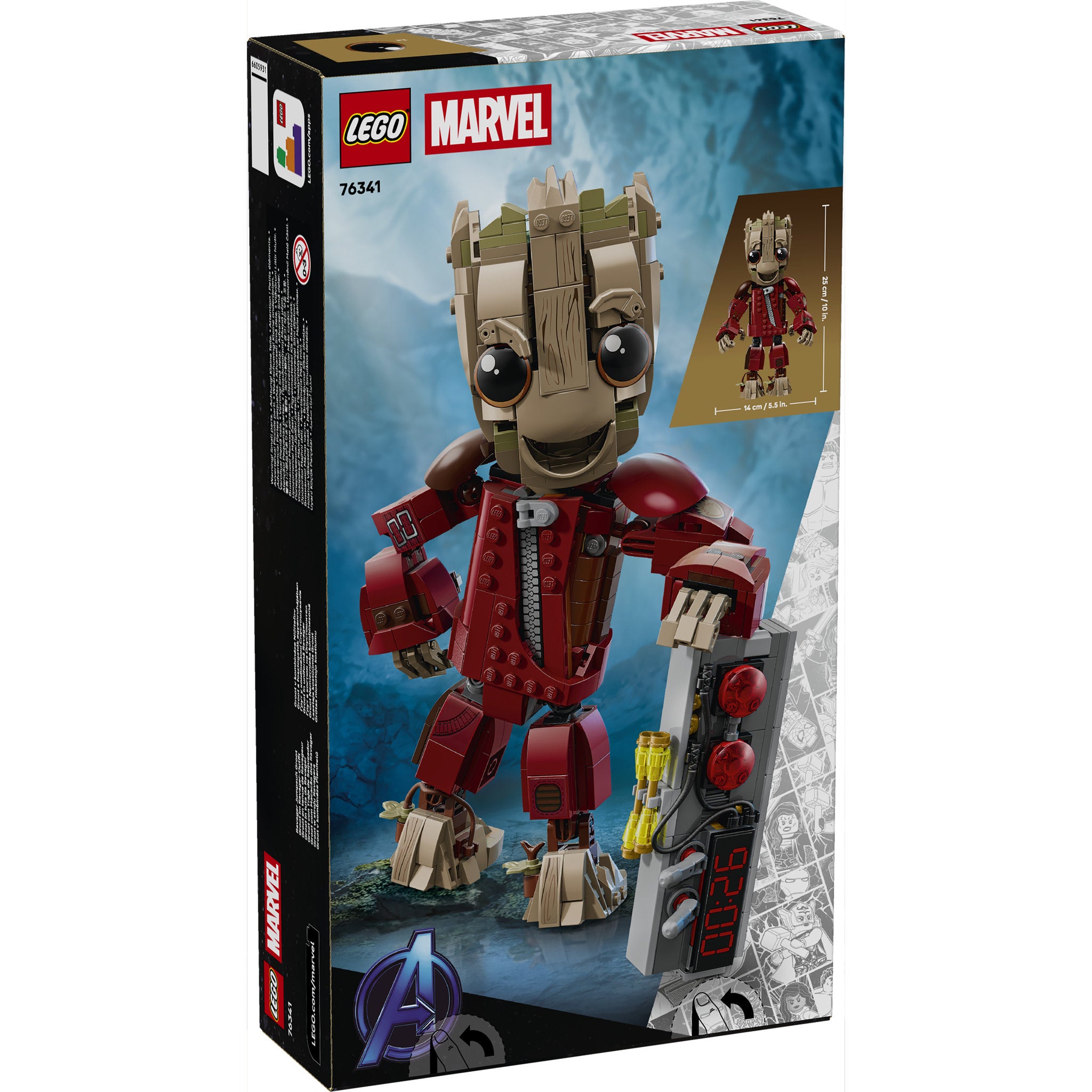 LEGO 76341 Marvel Super Heroes Ravager Jumpsuit Groot