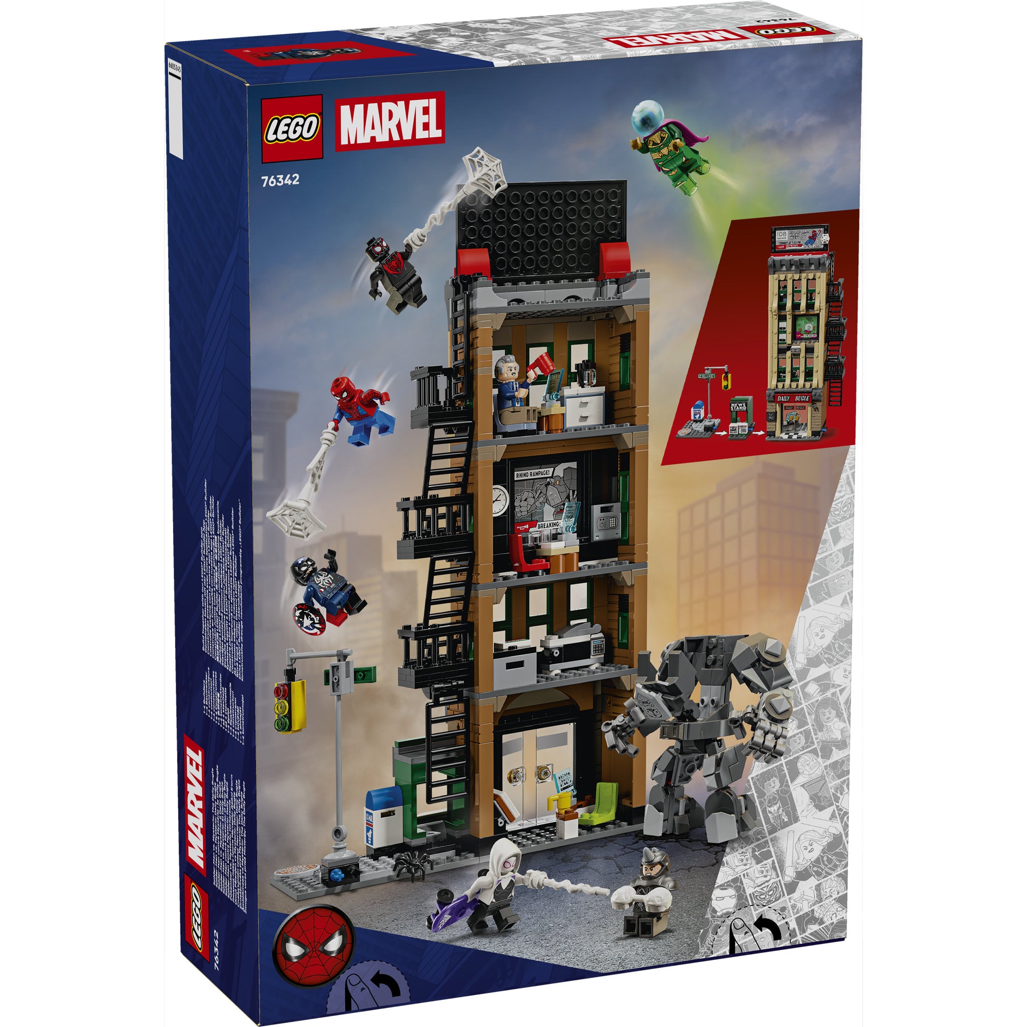 LEGO 76342 Super Heroes Marvel Spider-Man vs. Mysterio: The Daily
