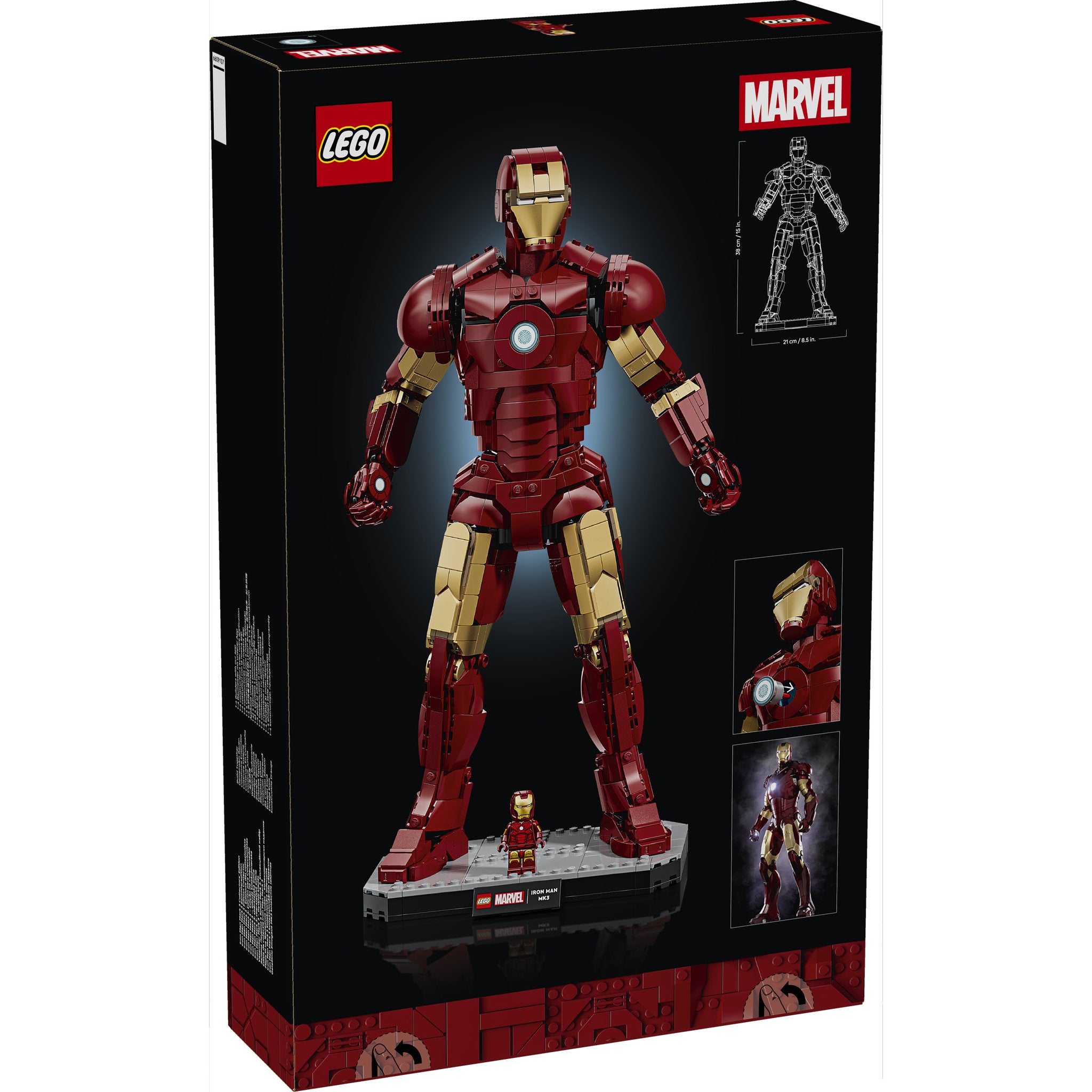 LEGO 76344 Marvel Super Heroes Iron Man Mark 3 Collectors' Edition