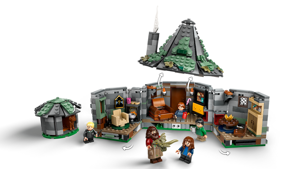 LEGO 76428 Harry Potter Hagrid's Hut: An Unexpected Visit – Toyworld NZ