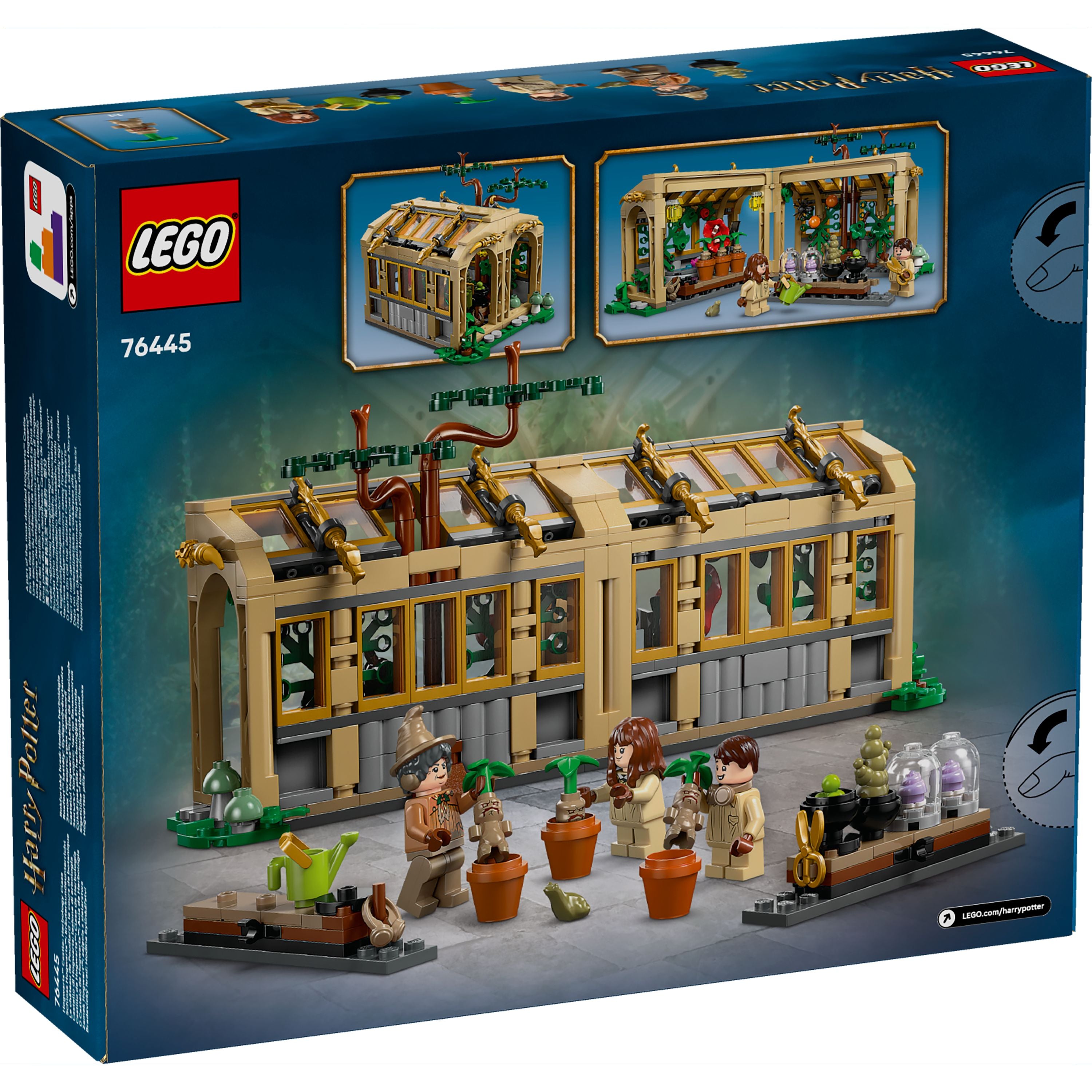 LEGO 76445 Harry Potter Hogwarts Castle: Herbology Class