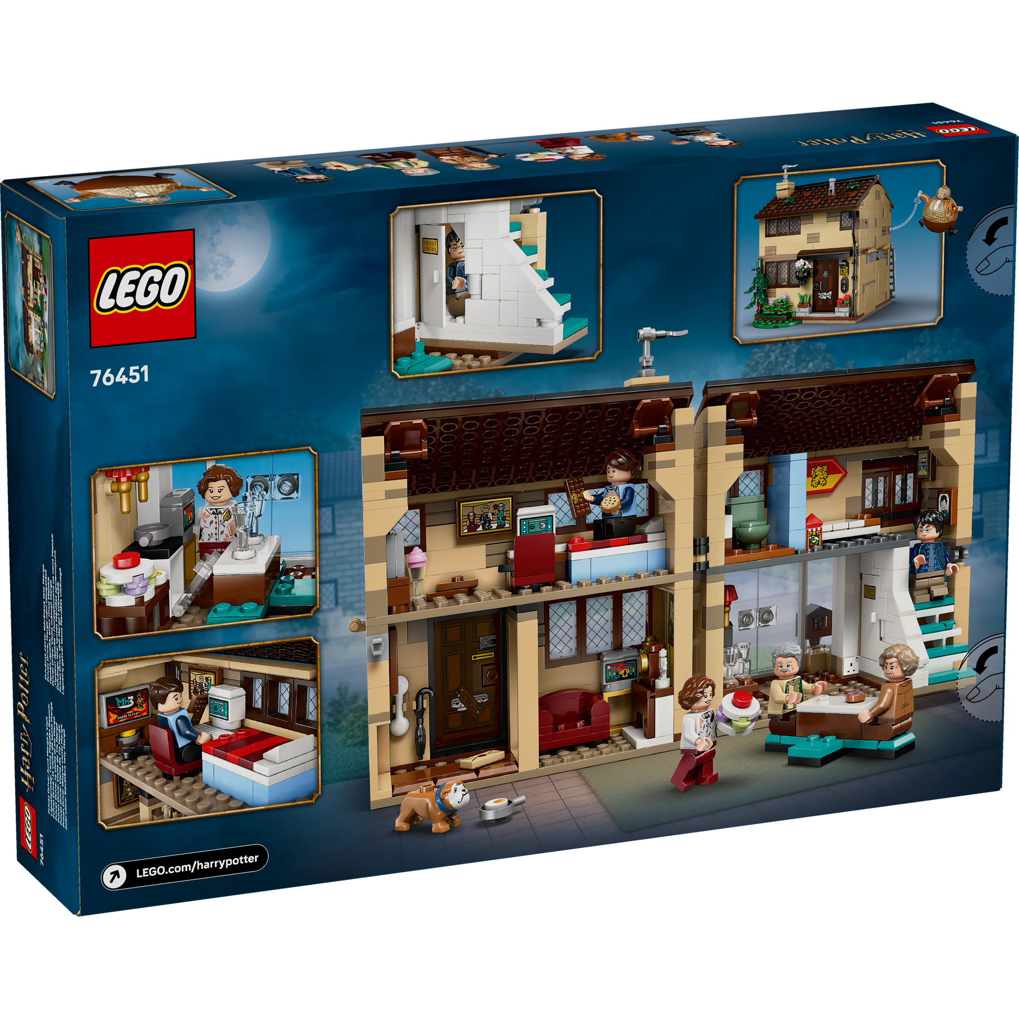 LEGO 76451 Harry Potter Privet Drive: Aunt Marge's Visit