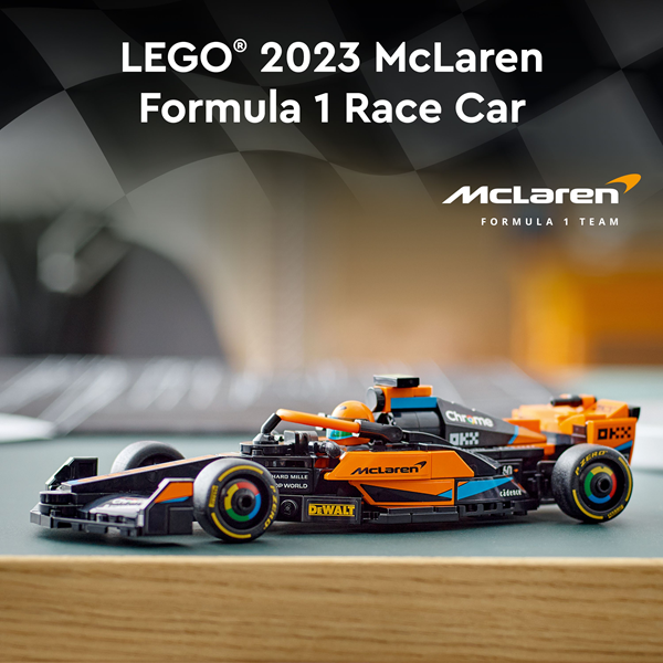 LEGO 76919 Speed Champions 2023 McLaren Formula 1 Race Car