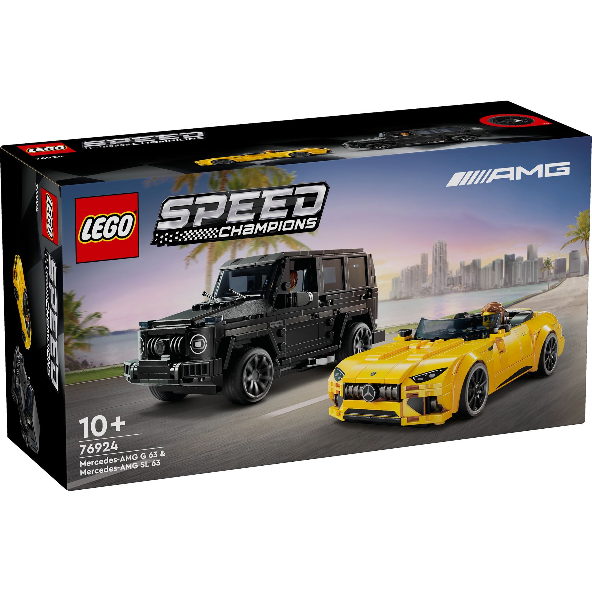 LEGO 76924 Speed Champions Mercedes-Amg G 63 & Mercedes-Amg Sl 63