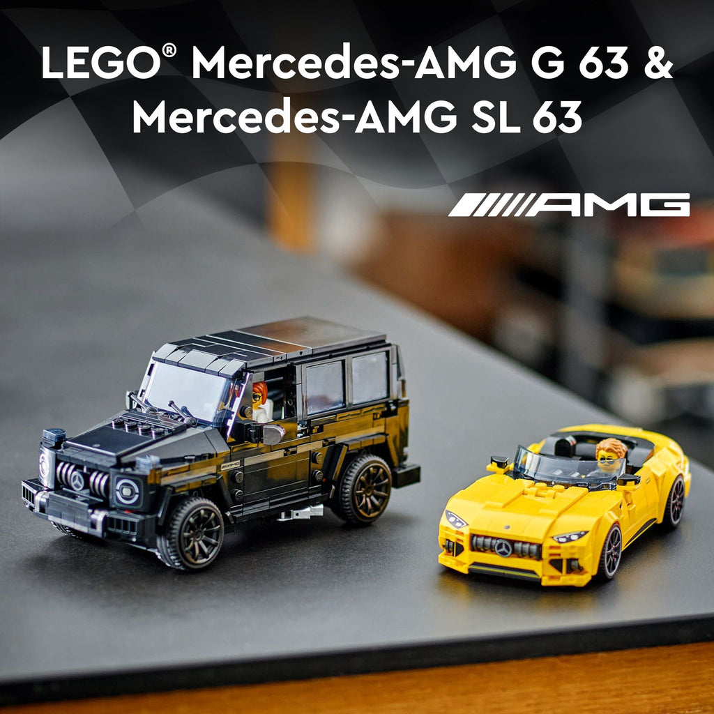 Lego Speed Champions Mercedes-amg G 63 & Mercedes-amg Sl 63 www.toyworld.co.nz