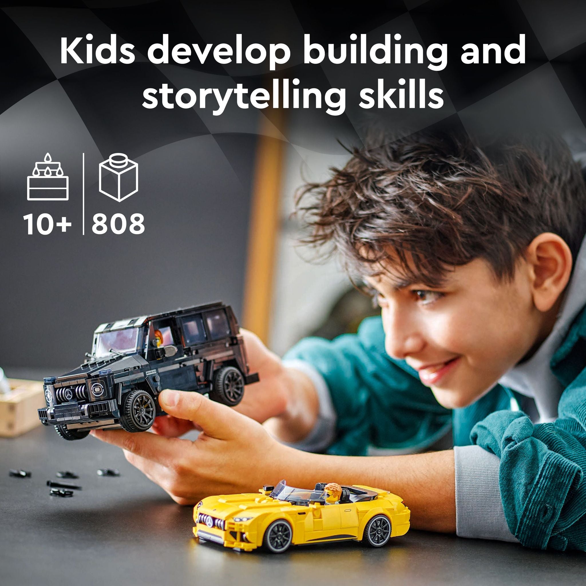 LEGO 76924 Speed Champions Mercedes-Amg G 63 & Mercedes-Amg Sl 63