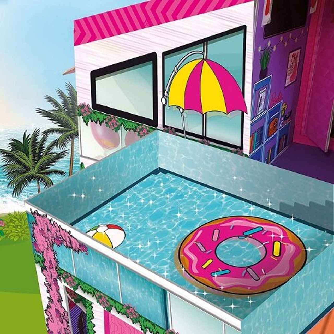 Barbie Summer Villa With Doll