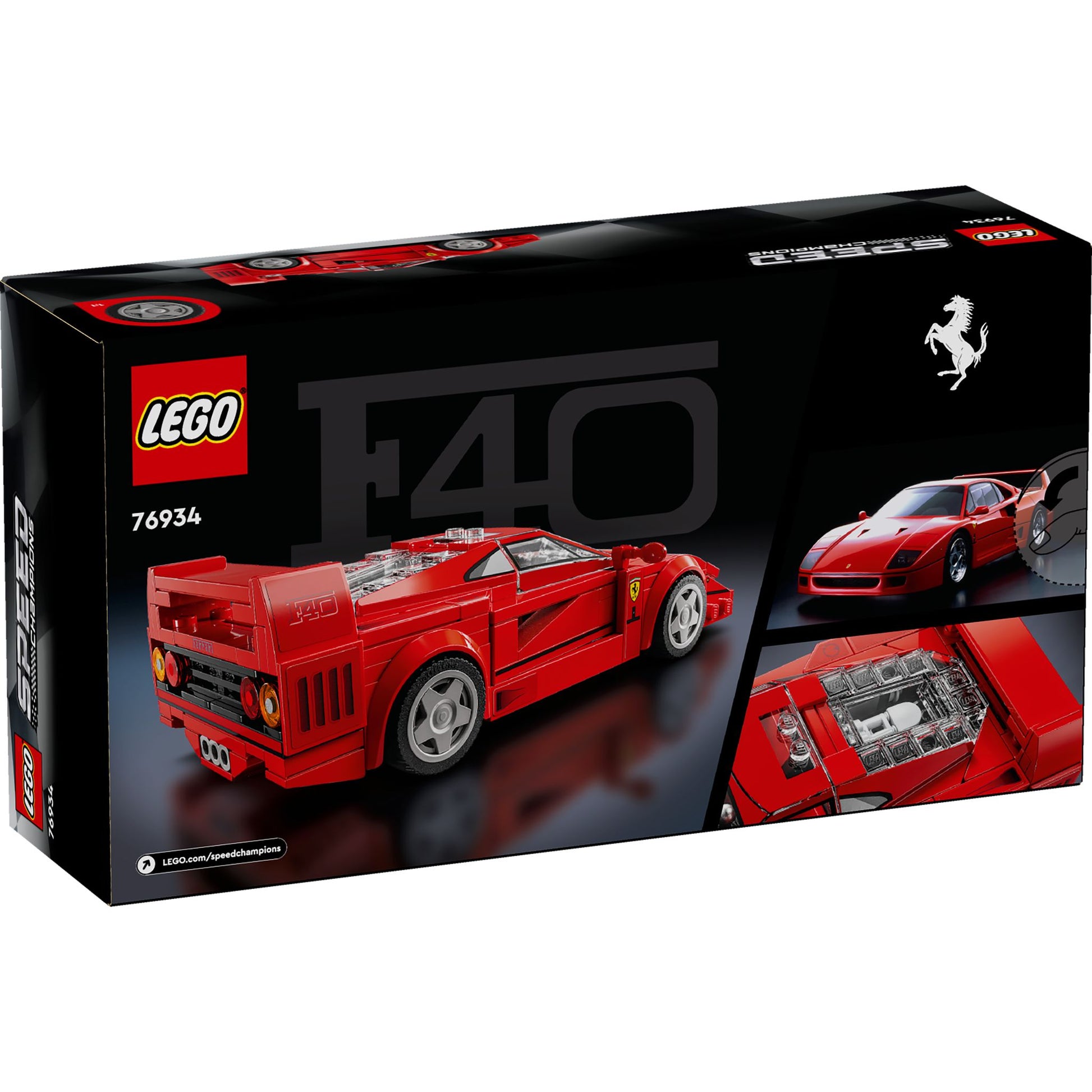 LEGO 76934 Speed Champions Ferrari F40 Supercar – Toyworld NZ