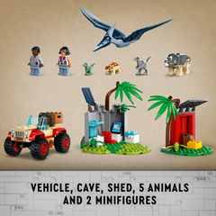 LEGO 76963 Jurassic World Baby Dinosaur Rescue Center