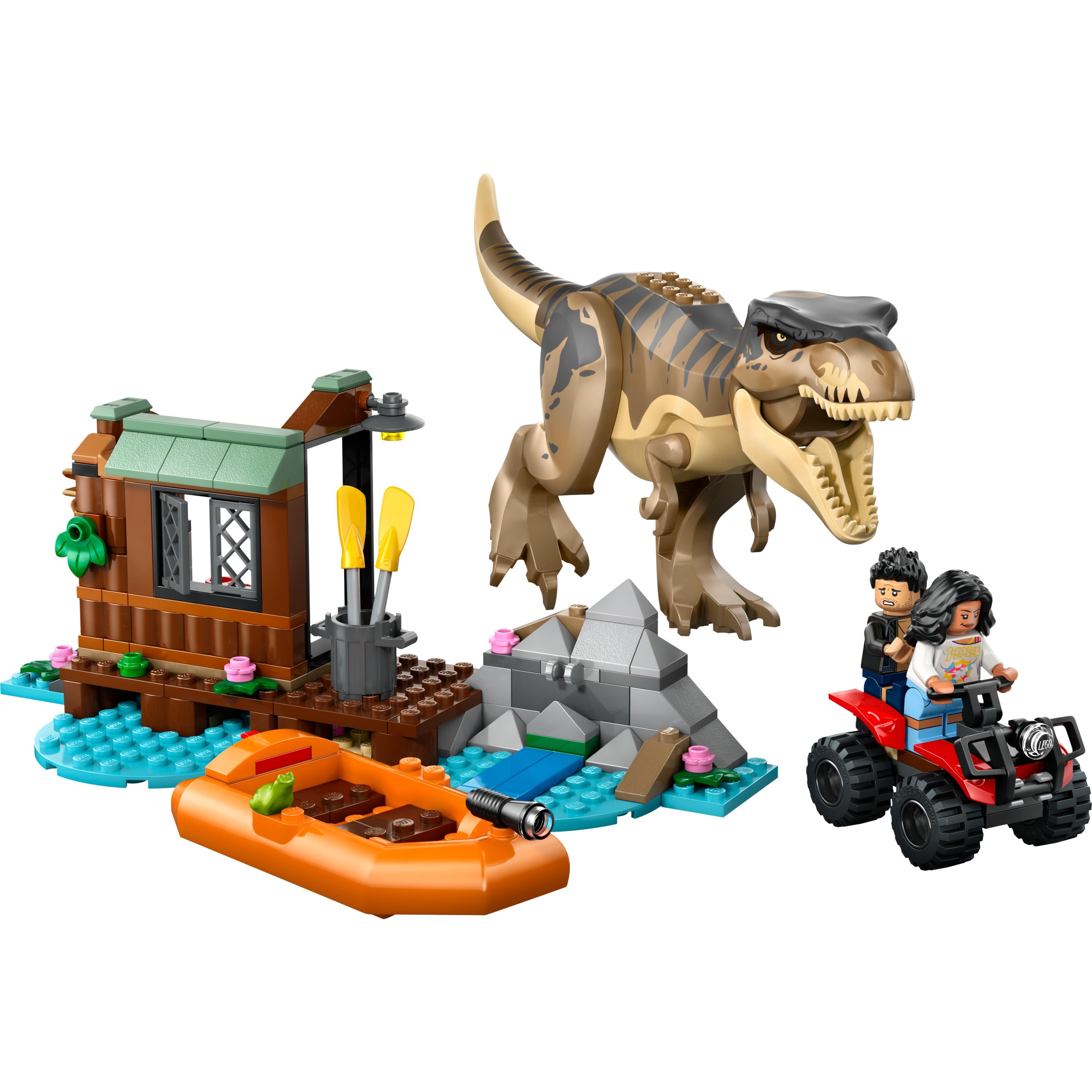 LEGO 76975 Jurassic World T. Rex River Escape