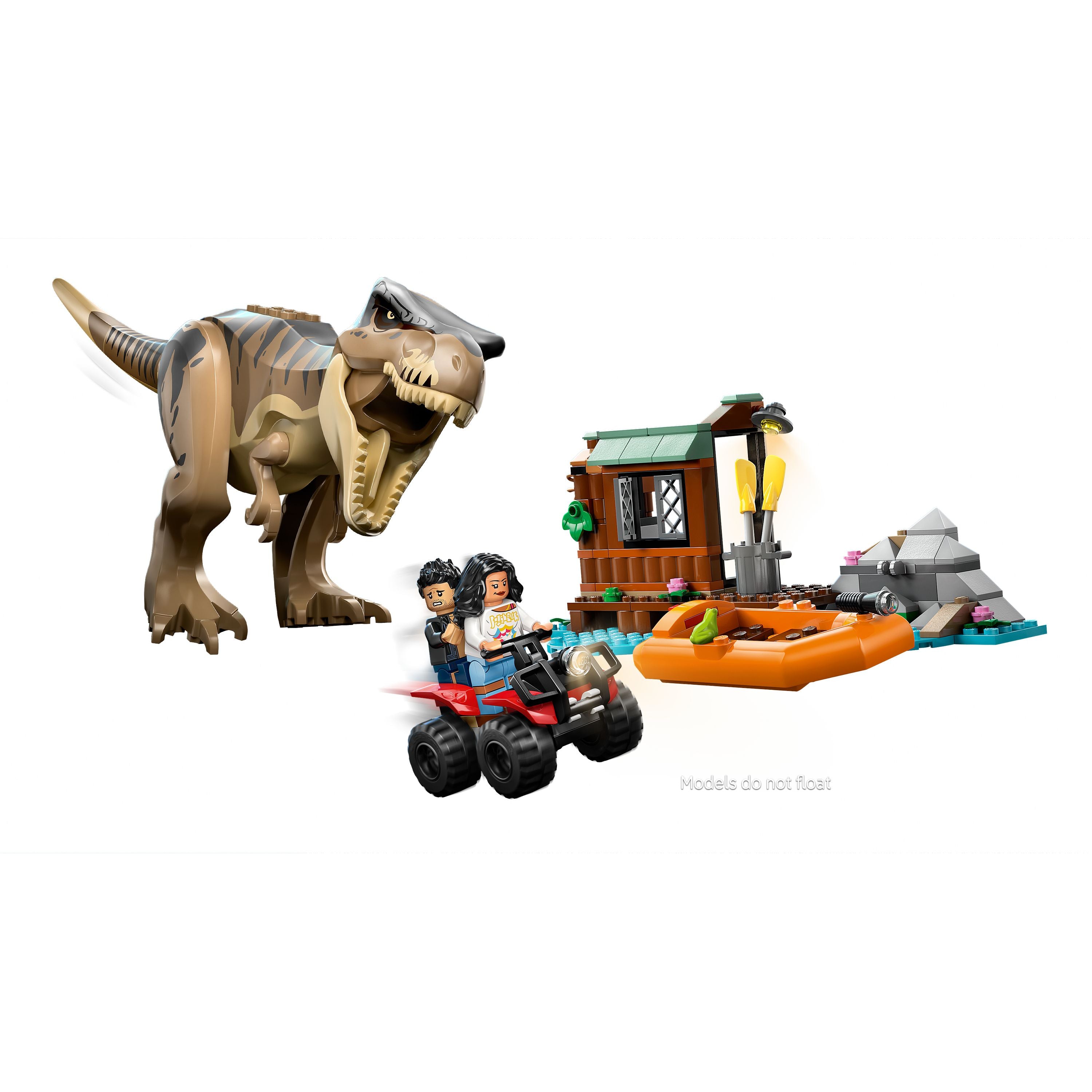 LEGO 76975 Jurassic World T. Rex River Escape