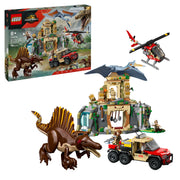 LEGO 76976 Jurassic World Spinosaurus & Quetzalcoatlus Air Mission