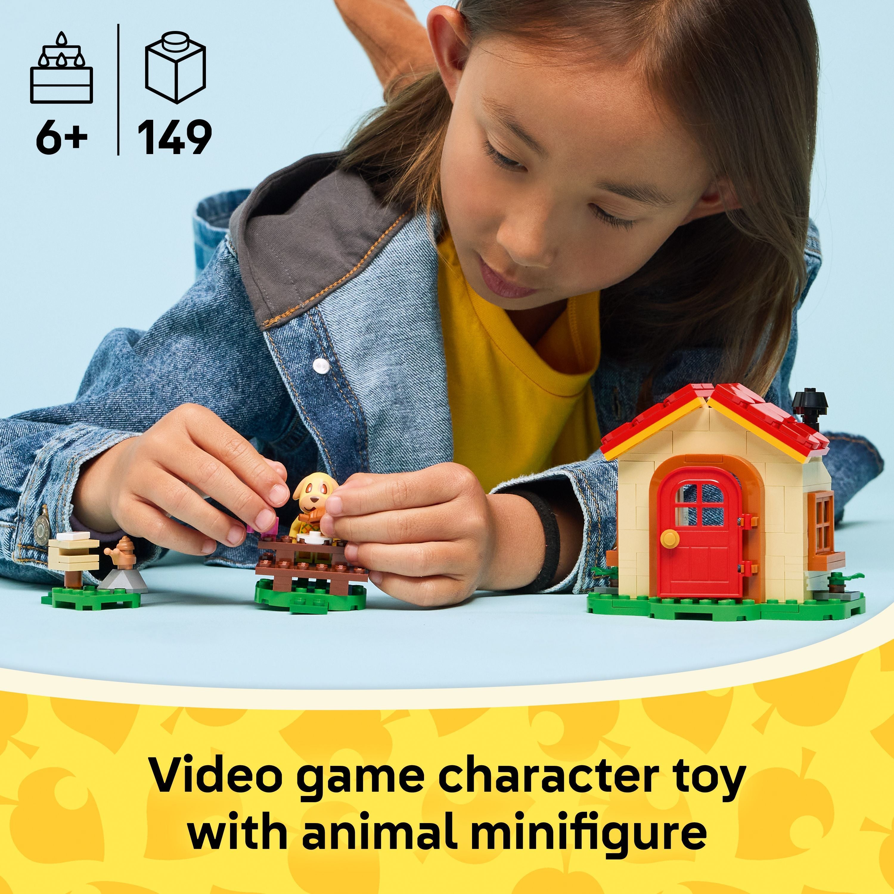 LEGO 77058 Animal Crossing Goldie’s Cosy House