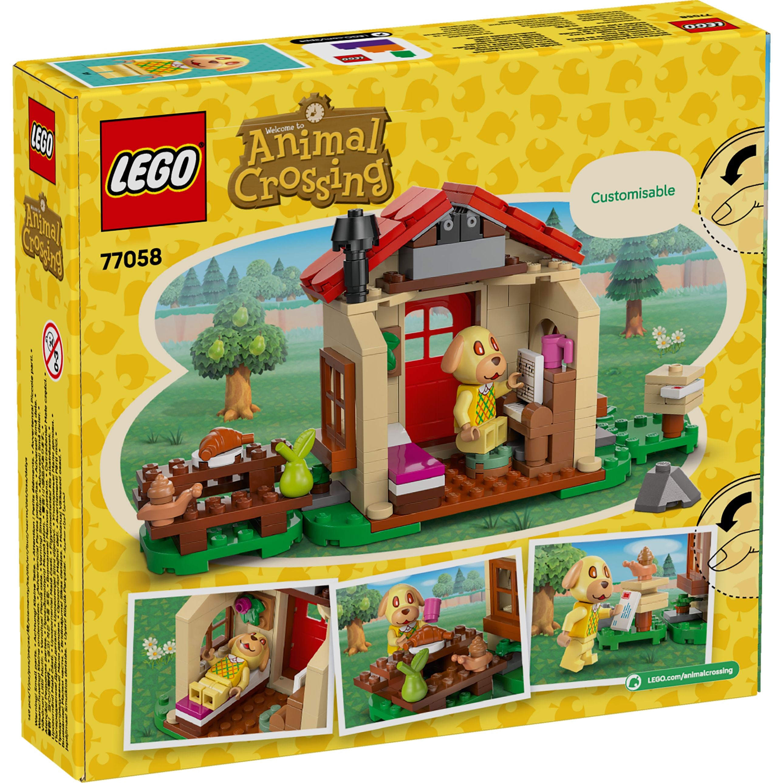LEGO 77058 Animal Crossing Goldie’s Cosy House