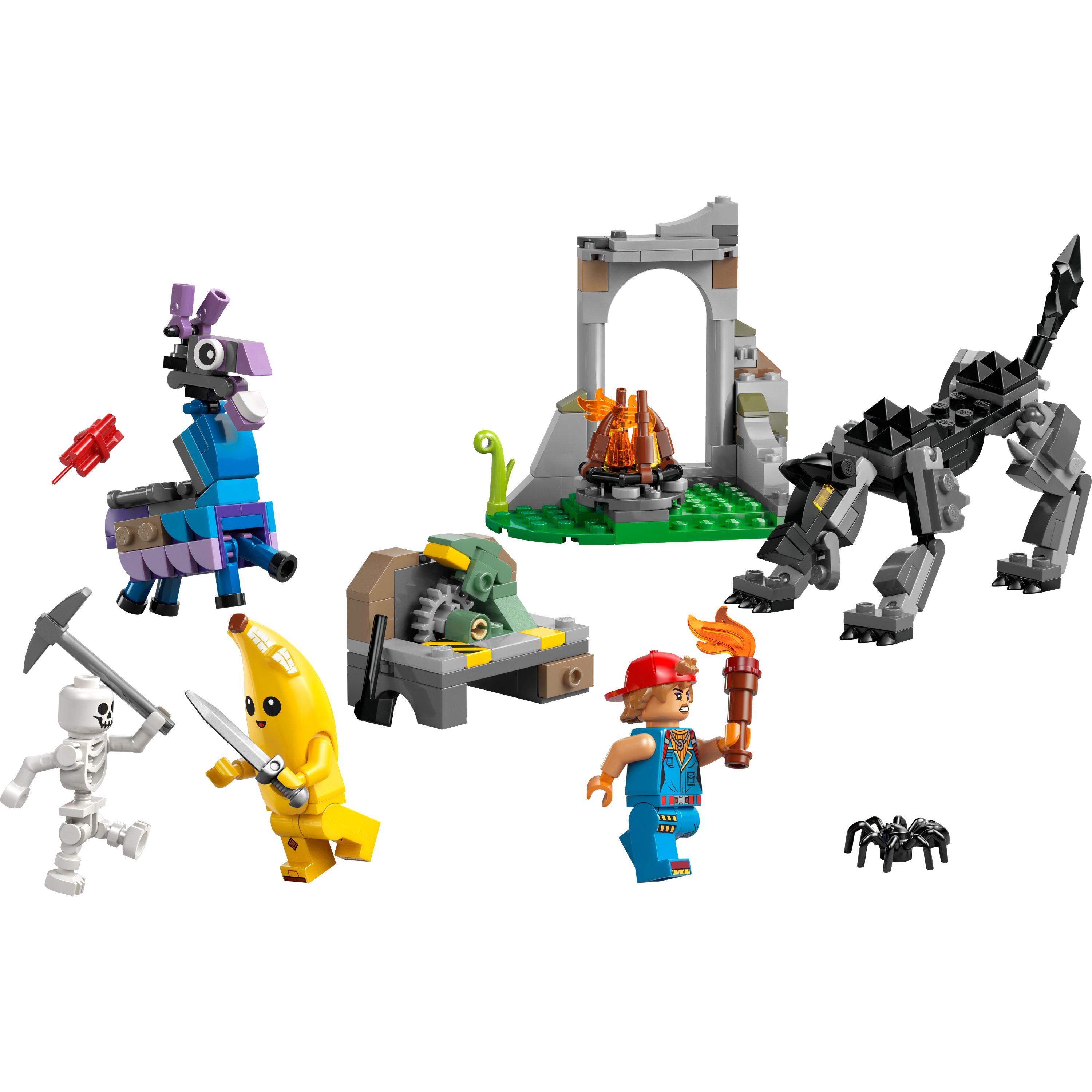 LEGO 77075 Fortnite Peely & Sparkplug’s Camp