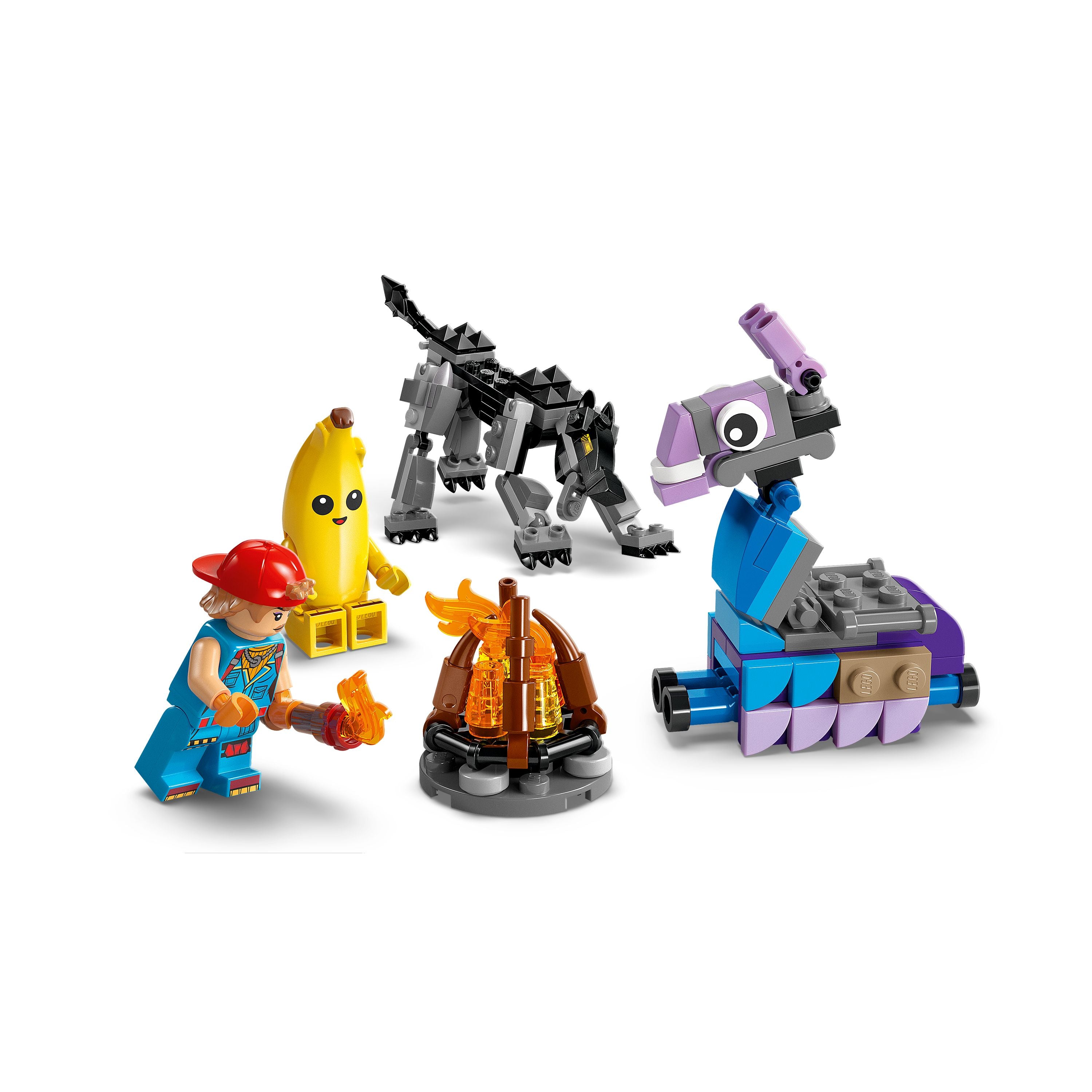 LEGO 77075 Fortnite Peely & Sparkplug’s Camp