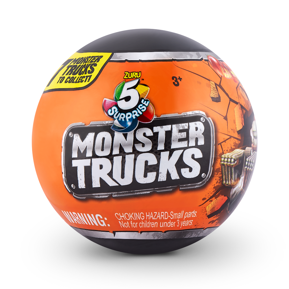 ZURU 5 Surprise Monster Trucks - Toyworld NZ