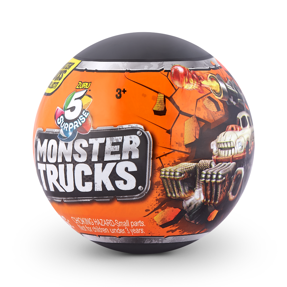 ZURU 5 Surprise Monster Trucks - Toyworld NZ