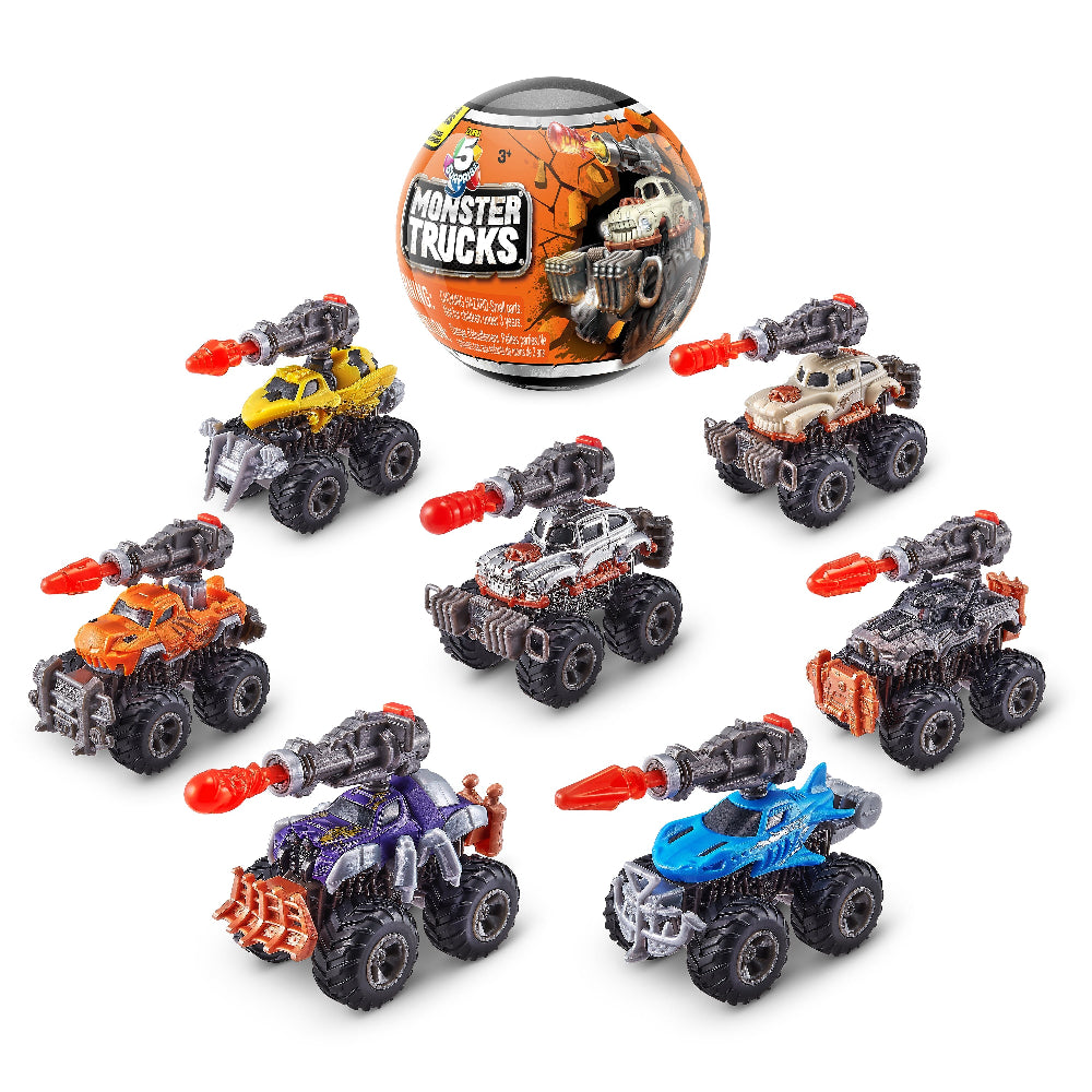 ZURU 5 Surprise Monster Trucks - Toyworld NZ