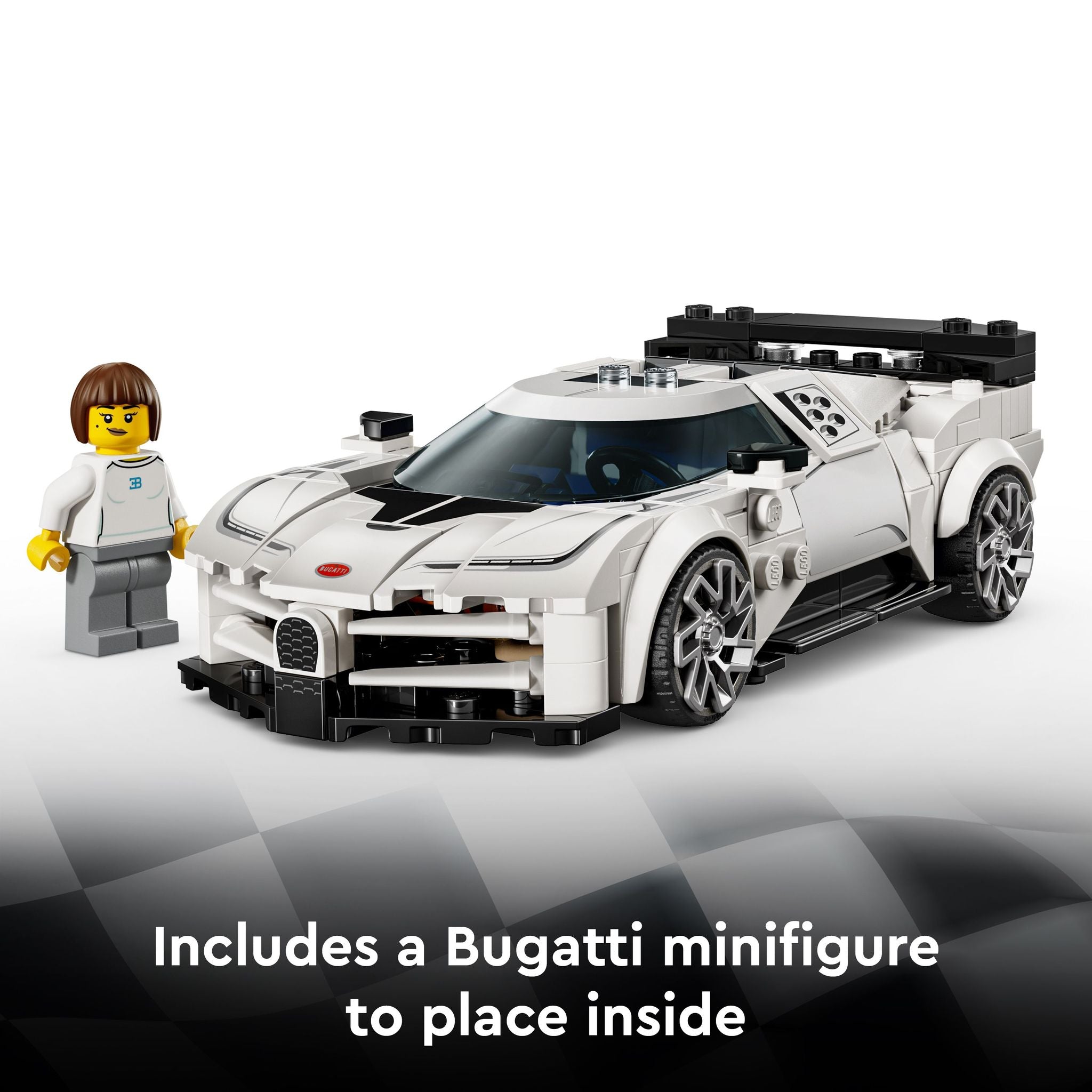 LEGO 77240 Speed Champions Bugatti Centodieci Hyper Sports Car