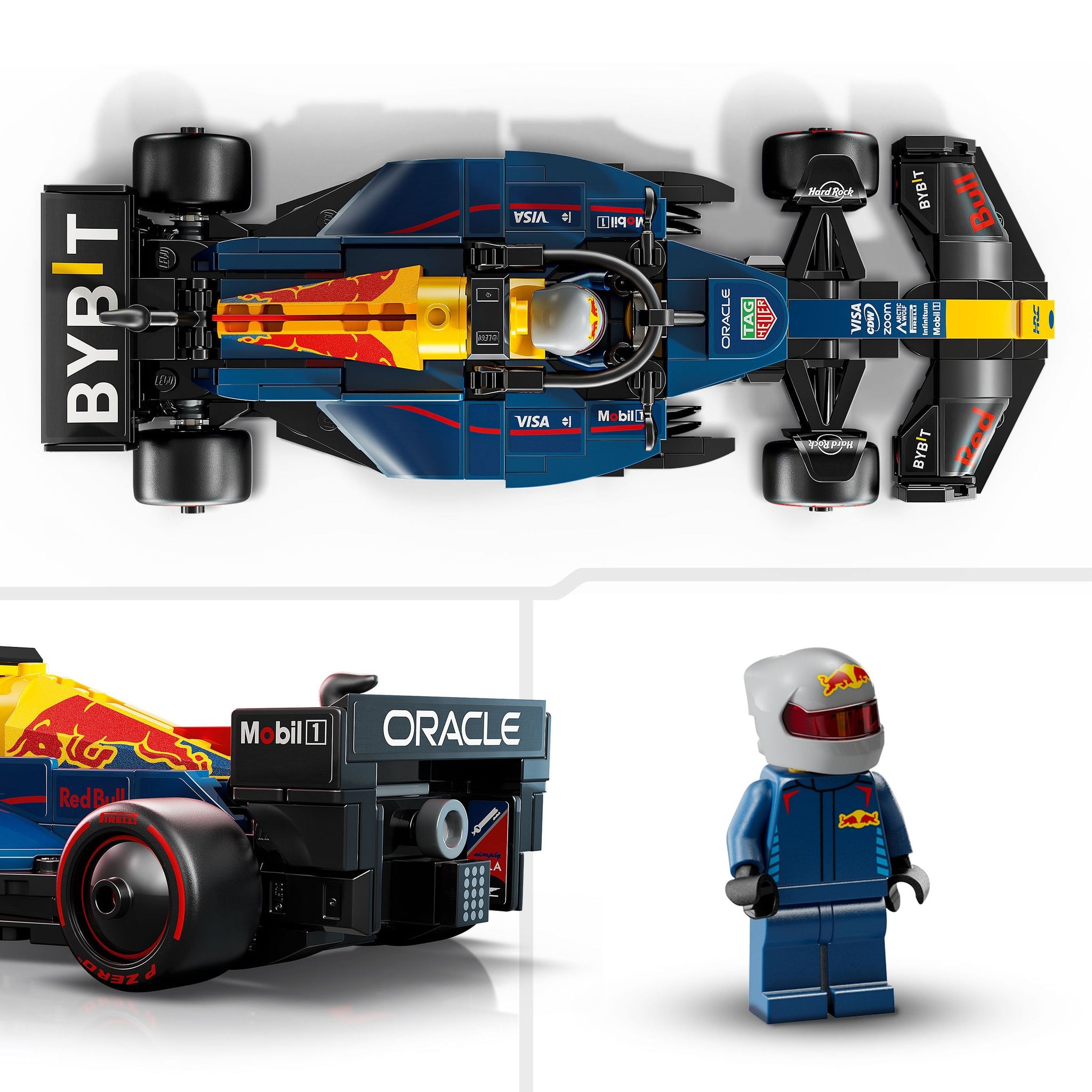 LEGO 77243 Speed Champions Oracle Red Bull Racing RB20 F1® Race Car ...