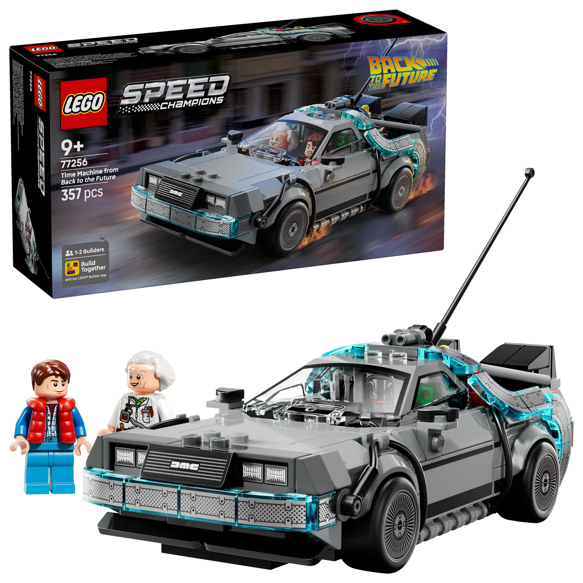 LEGO 77256 Speed Champions Time Machine From Back To The Future