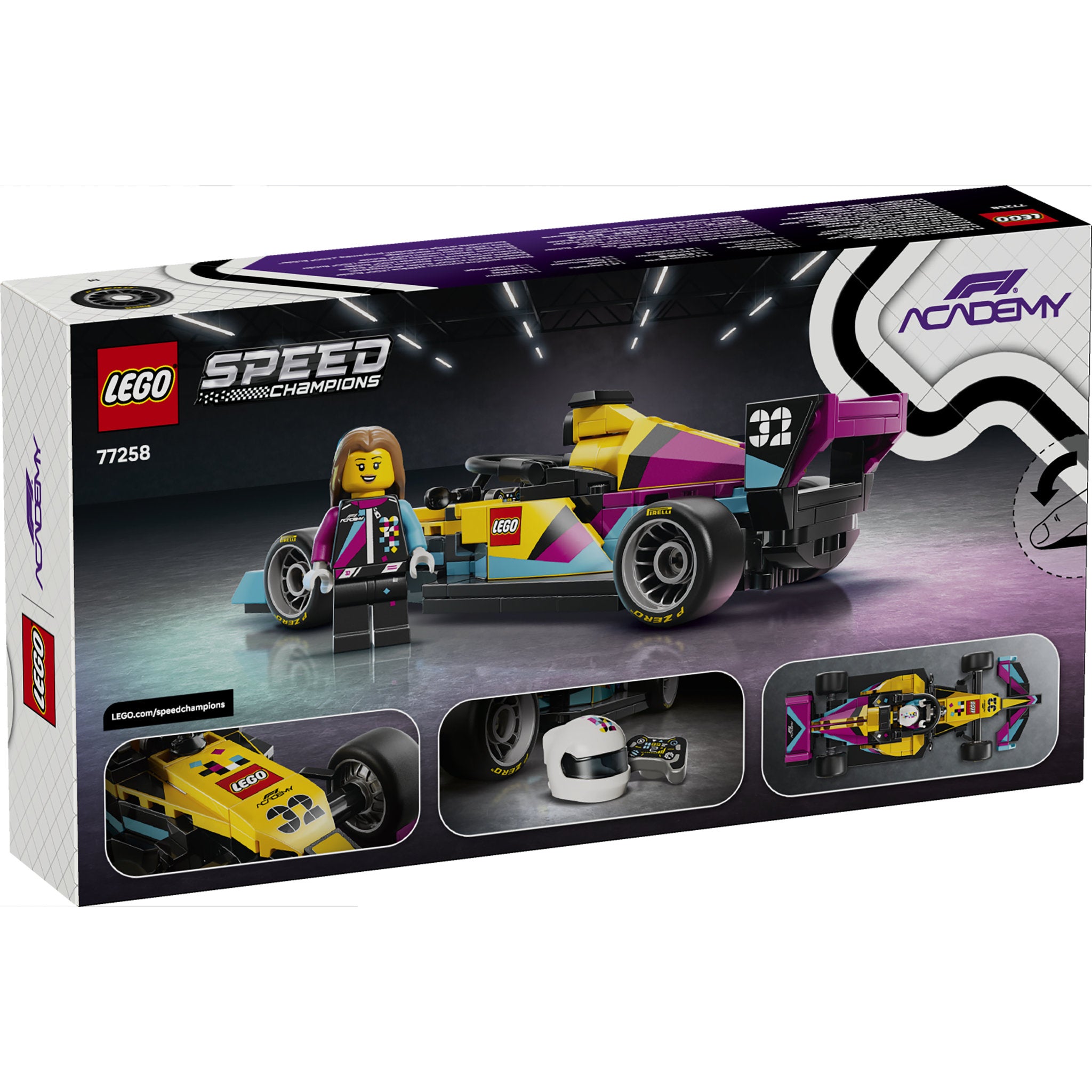 LEGO 77258 Speed Champions F1 Academy Race Car - Toyworld NZ