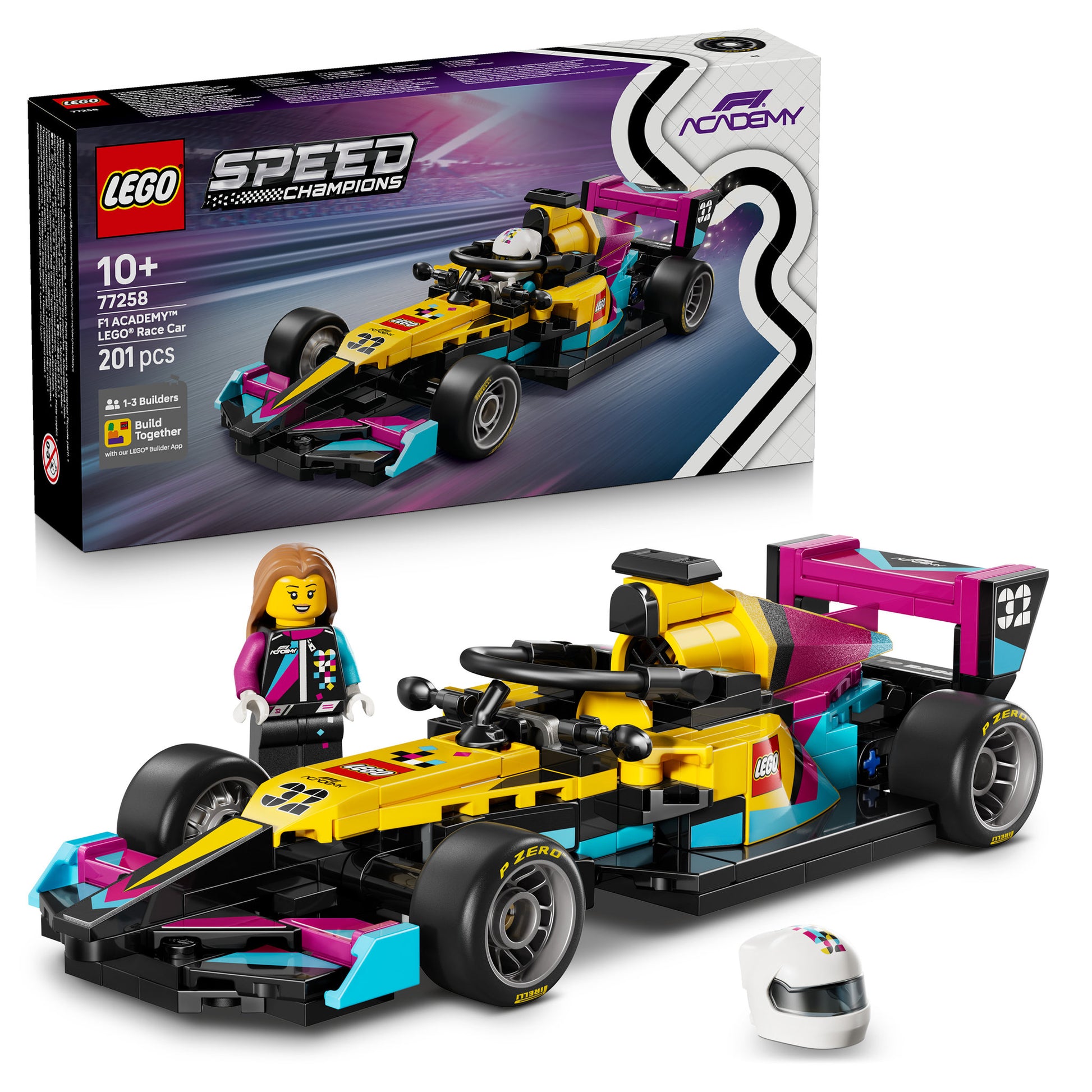 LEGO 77258 Speed Champions F1 Academy Race Car - Toyworld NZ
