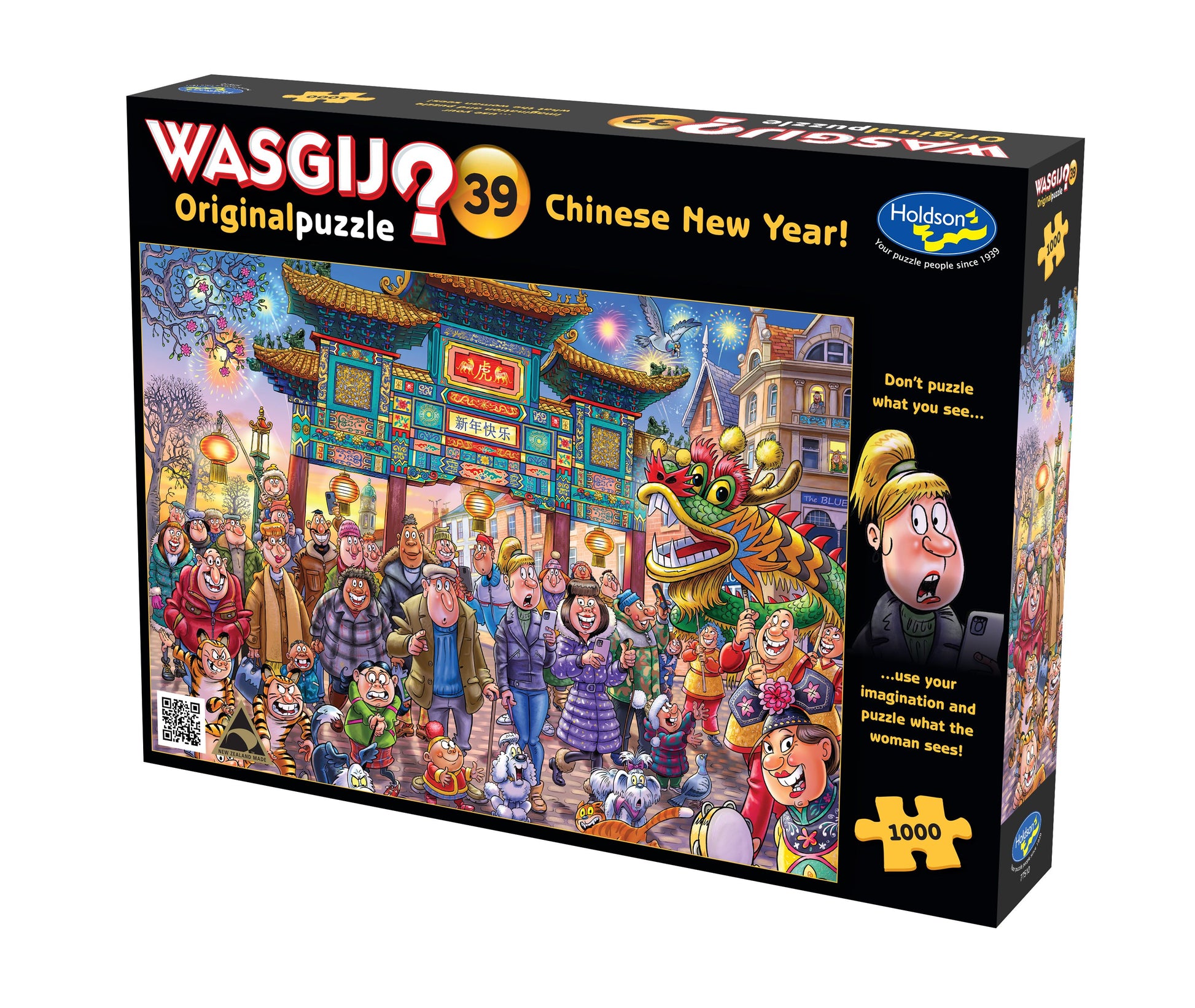 Wasgij Original #39 1000 Piece Puzzle Chinese New Year! - Toyworld NZ