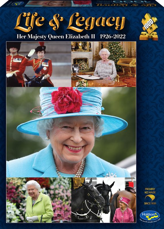 Life & Legacy Her Majesty Queen Elizabeth II 1926-2022 1000 Piece Puzzle