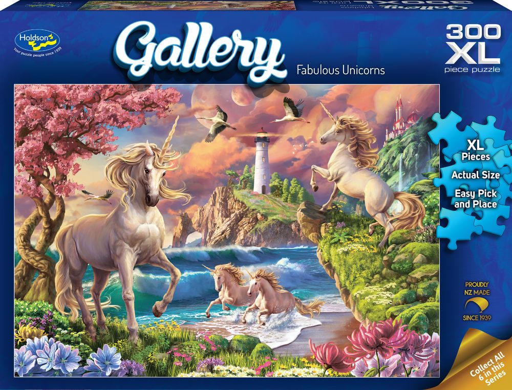 Gallery 300Pc Fabulous Unicorns
