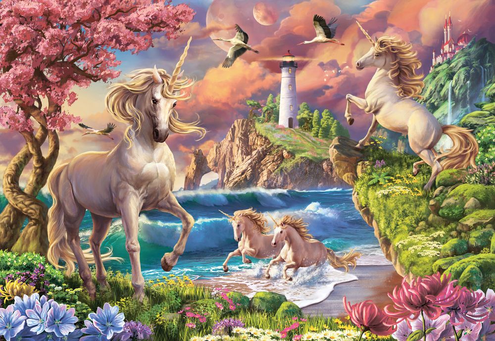 Gallery 300Pc Fabulous Unicorns