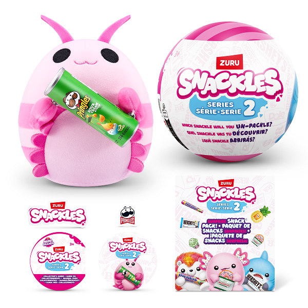 ZURU Snackles Small Plush S2 Assorted Styles