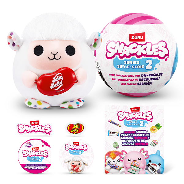 ZURU Snackles Small Plush S2 Assorted Styles
