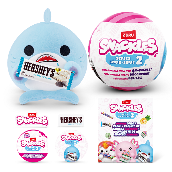 ZURU Snackles Small Plush S2 Assorted Styles