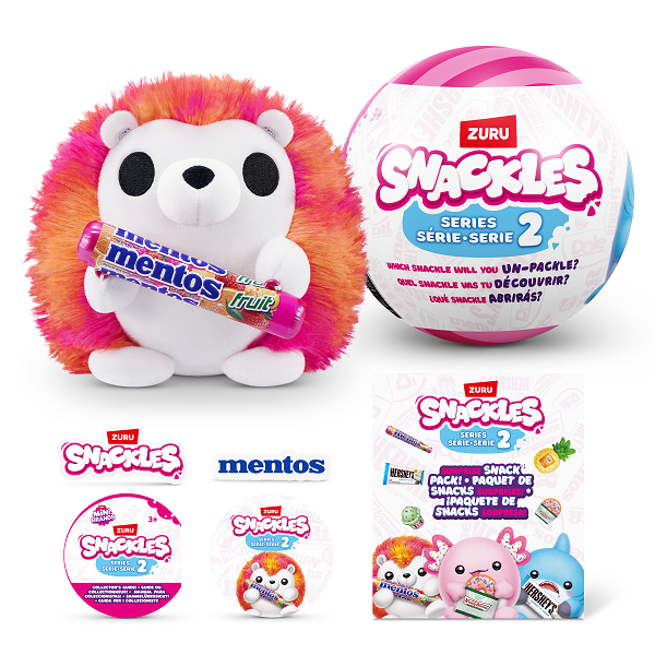 ZURU Snackles Small Plush S2 Assorted Styles