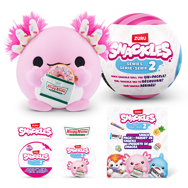 ZURU Snackles Small Plush S2 Assorted Styles