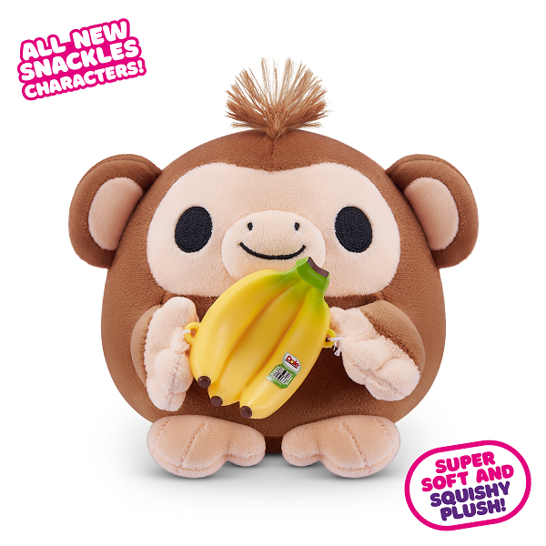 ZURU Snackles Small Plush S2 Assorted Styles
