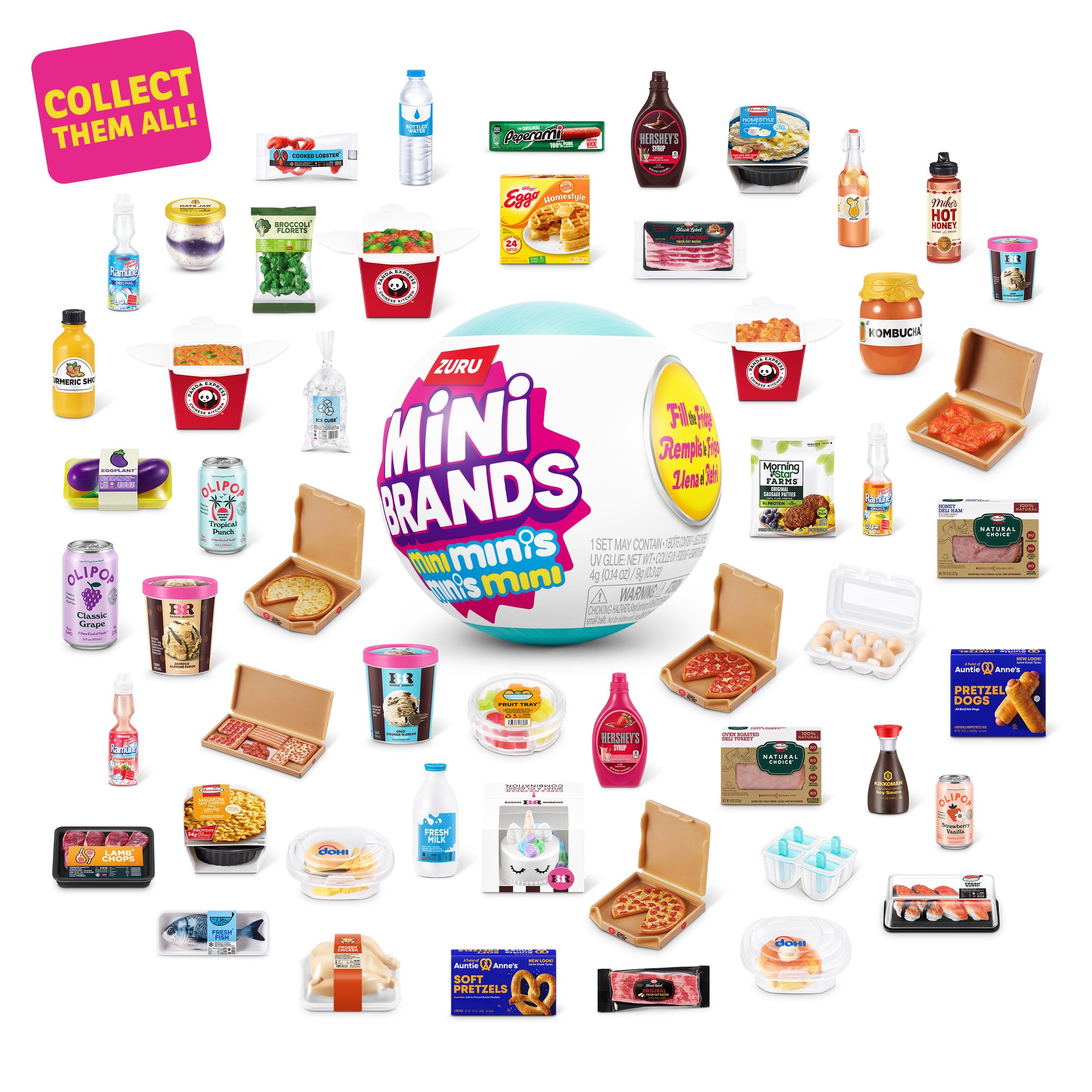 ZURU Mini Brands Fill The Fridge Capsule Series 1