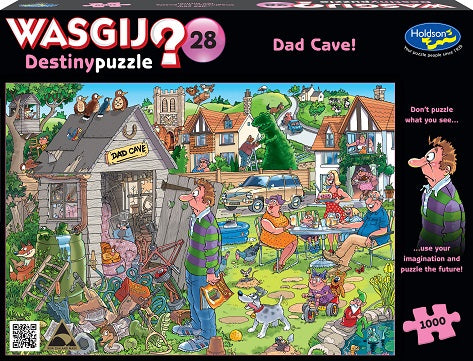 Wasgij Destiny 28 1000Pc Puzzle Dad Cave