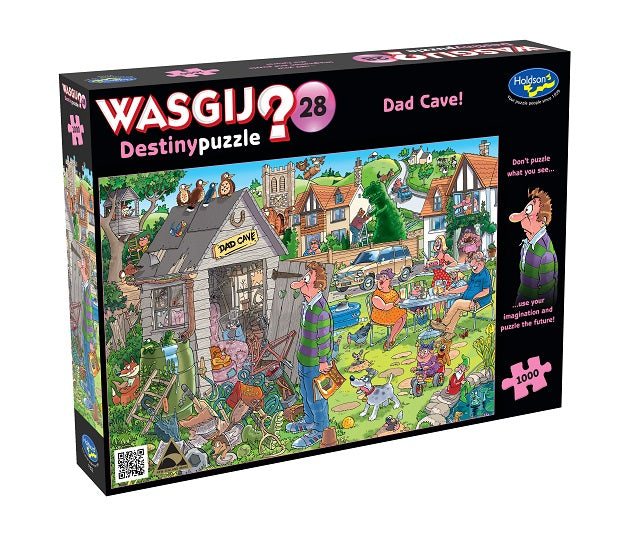 Wasgij Destiny 28 1000Pc Puzzle Dad Cave