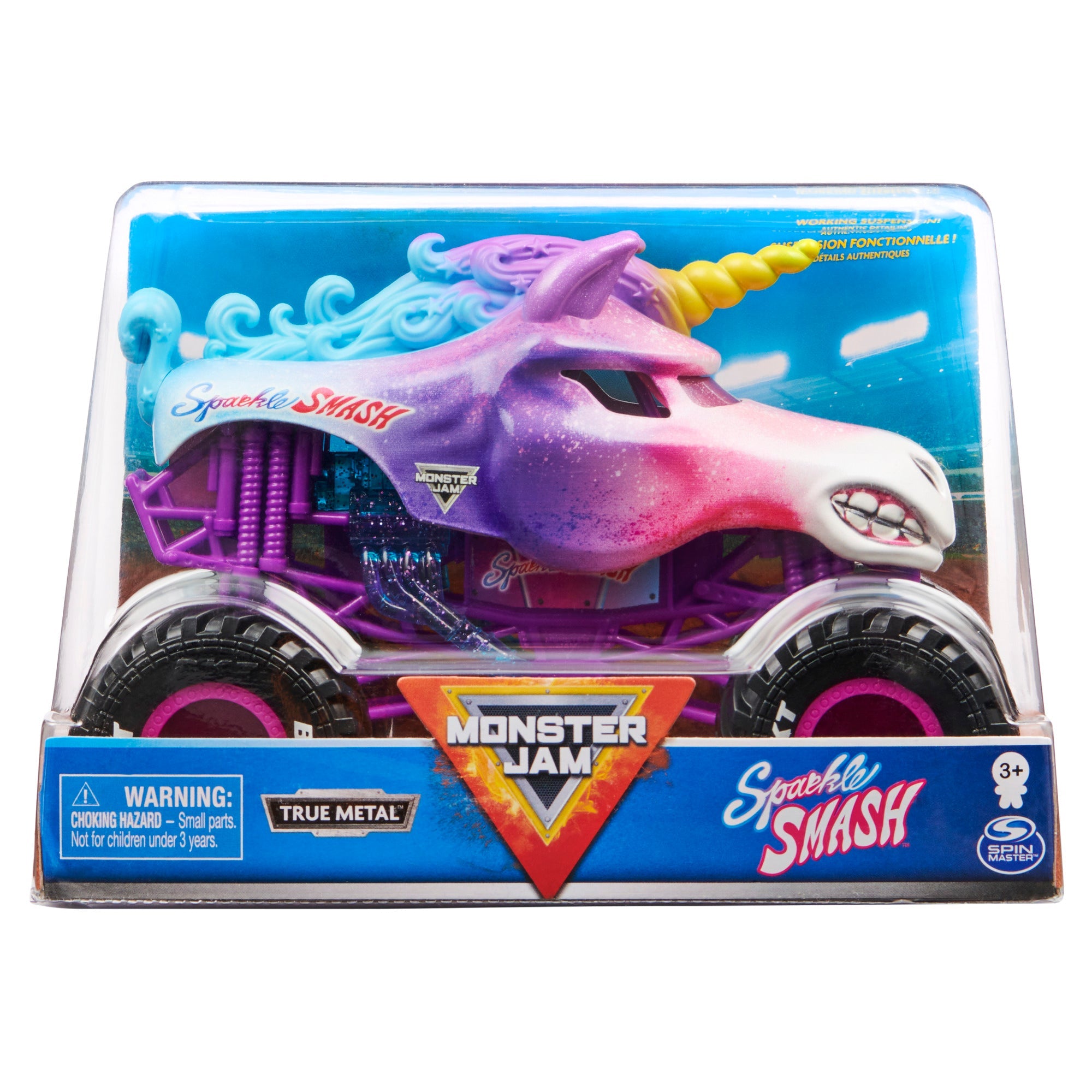 Monster Jam 1:24 Collector Die Cast Sparkle Smash