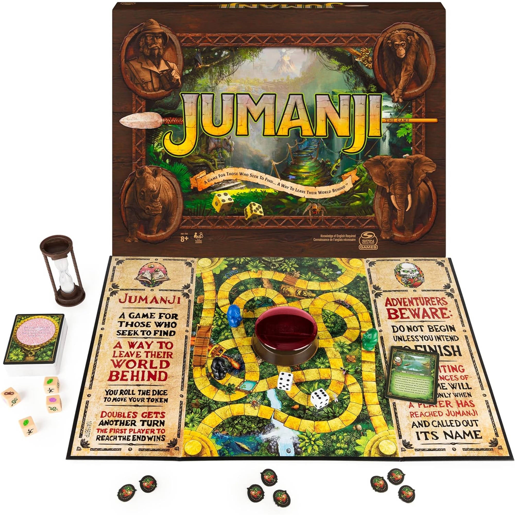 Jumanji The Game 2nd Edition Assorted Styles