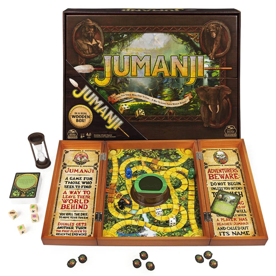 Jumanji Refresh Wooden Box Set Game